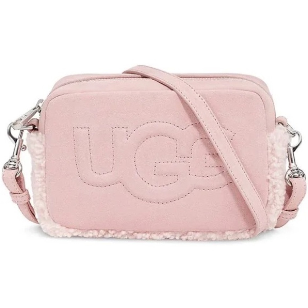 UGG Janey II Suede Crossbody Bag in Pink